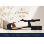 Sandale dama din piele naturala box CORA - S16NBOX
